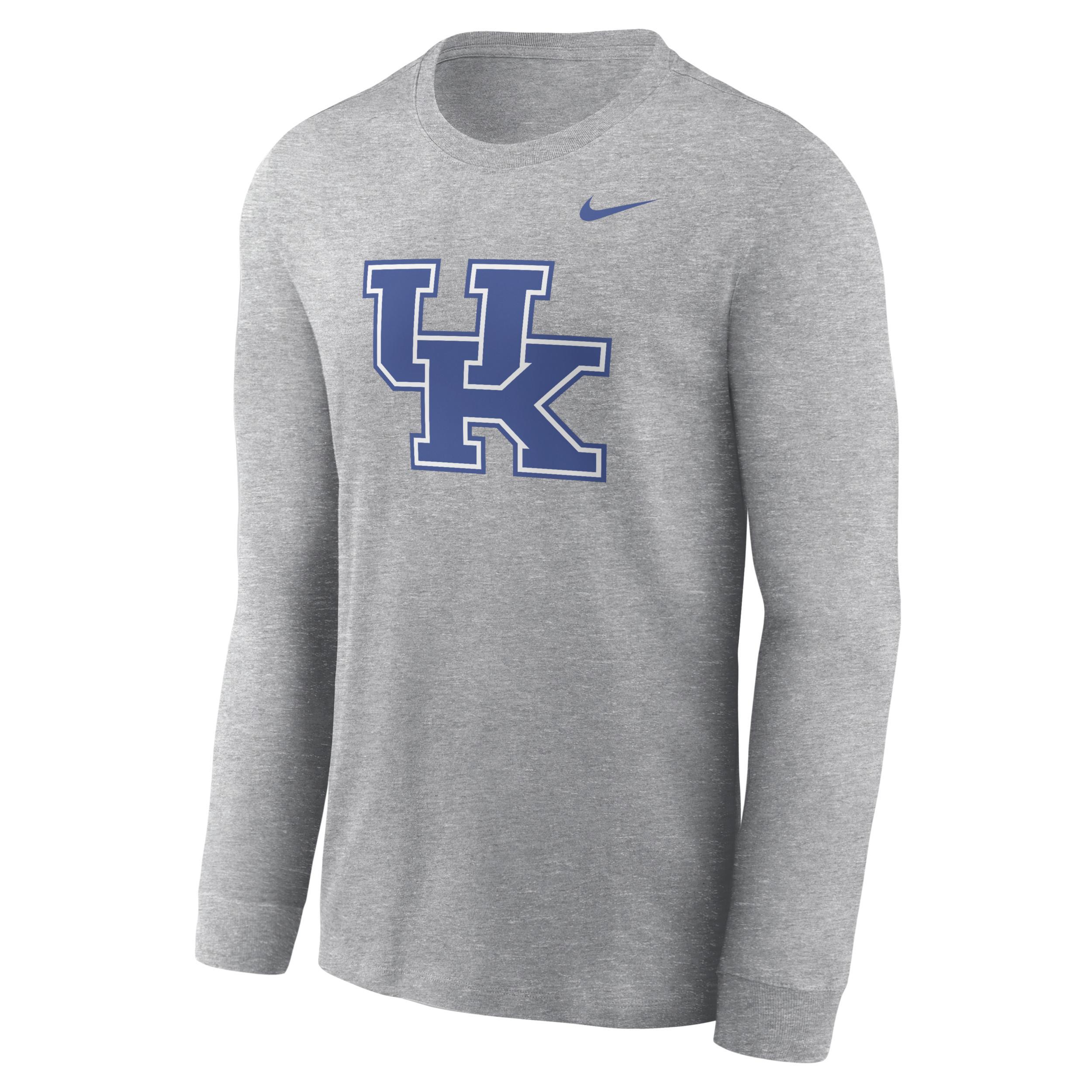 Kentucky Wildcats Primary Logo Nike Men's College Long-Sleeve T-Shirt Product Image