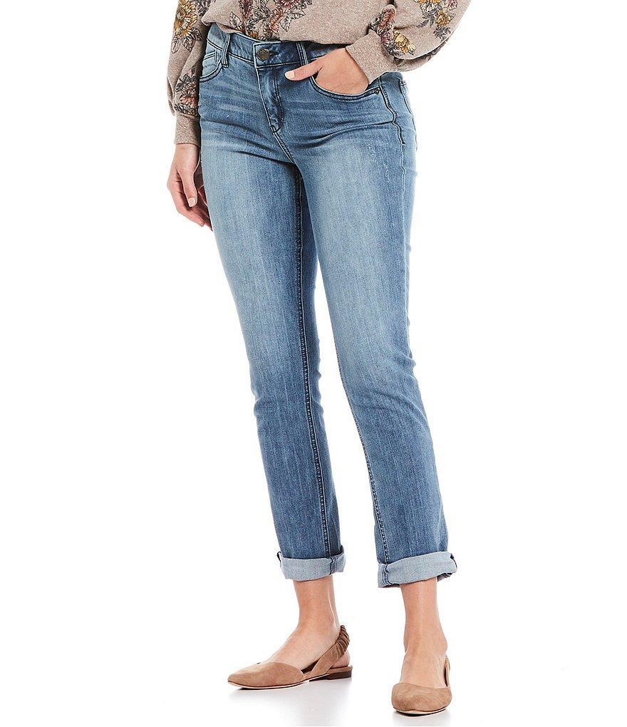 Democracy #double;Ab#double;solution® Cuffed Hem Girlfriend Jeans product image