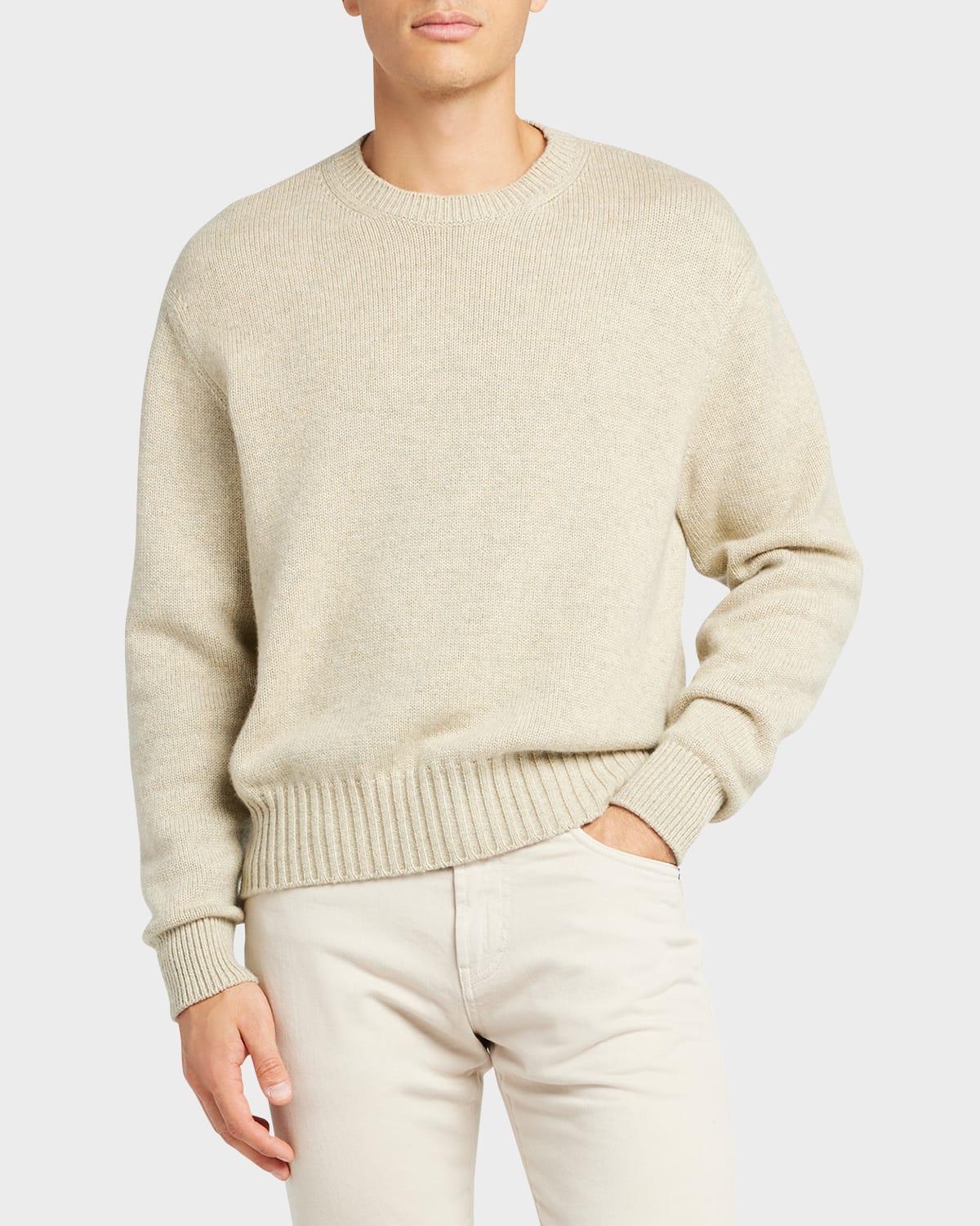 Mens Ashi Baby Cashmere Crewneck Sweater Product Image