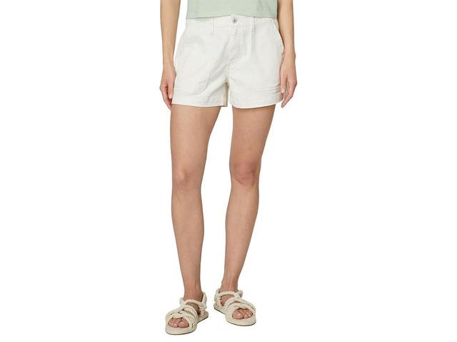 AG Jeans Analeigh High Rise Utility Shorts (Powder) Women's Shorts Product Image