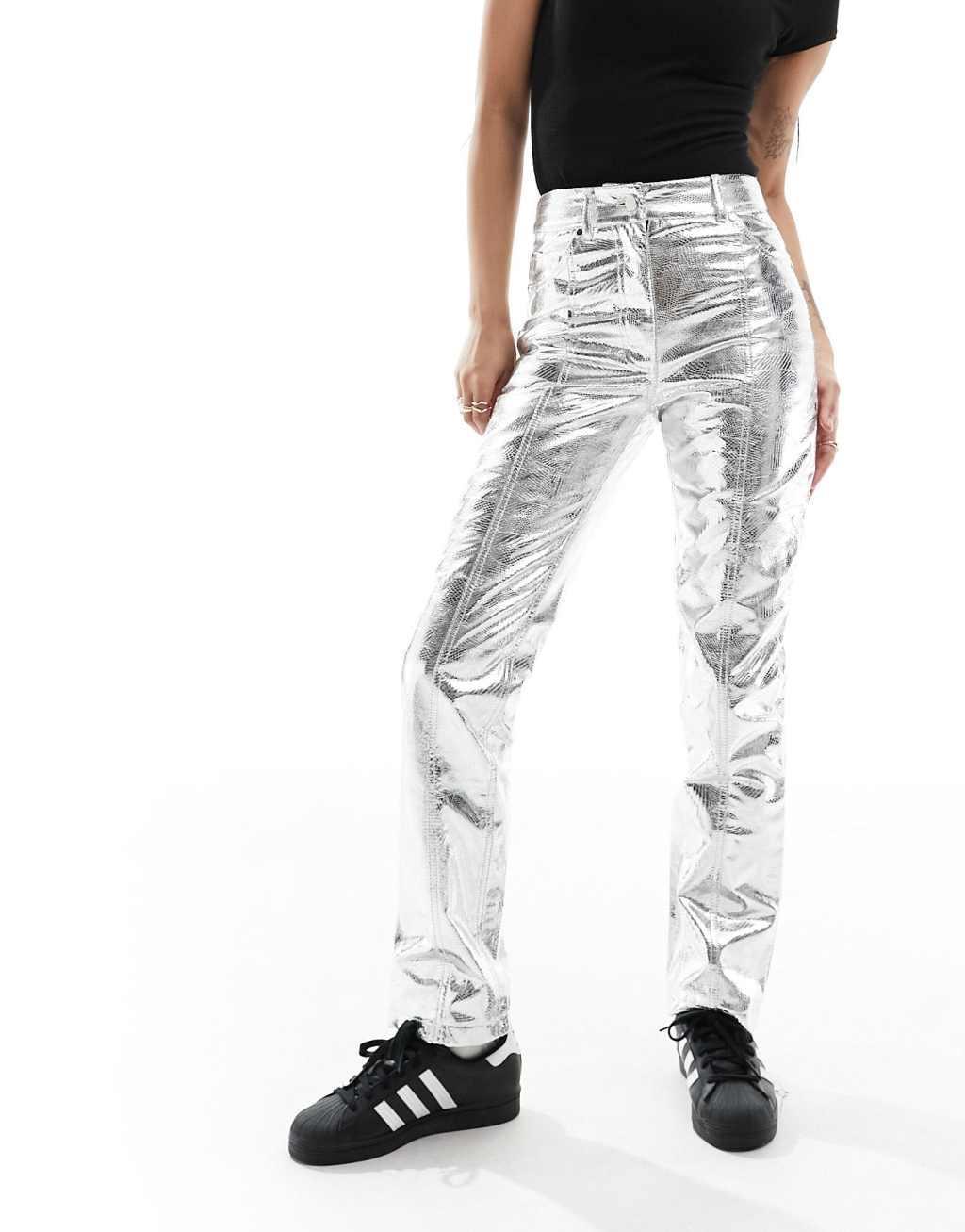 River Island Petite straight leg pants Product Image