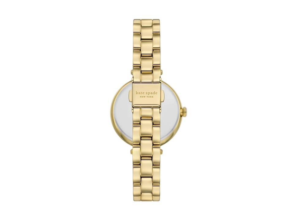 kate spade new york holland mother of pearl leather strap watch, 34mm Product Image