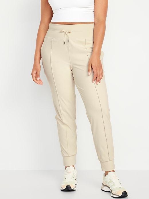 High-Waisted PowerSoft Seamed Joggers Product Image