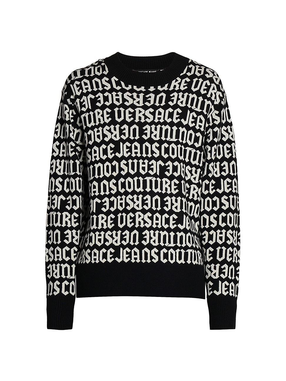 Mens Logo Wool-Blend Sweater Product Image