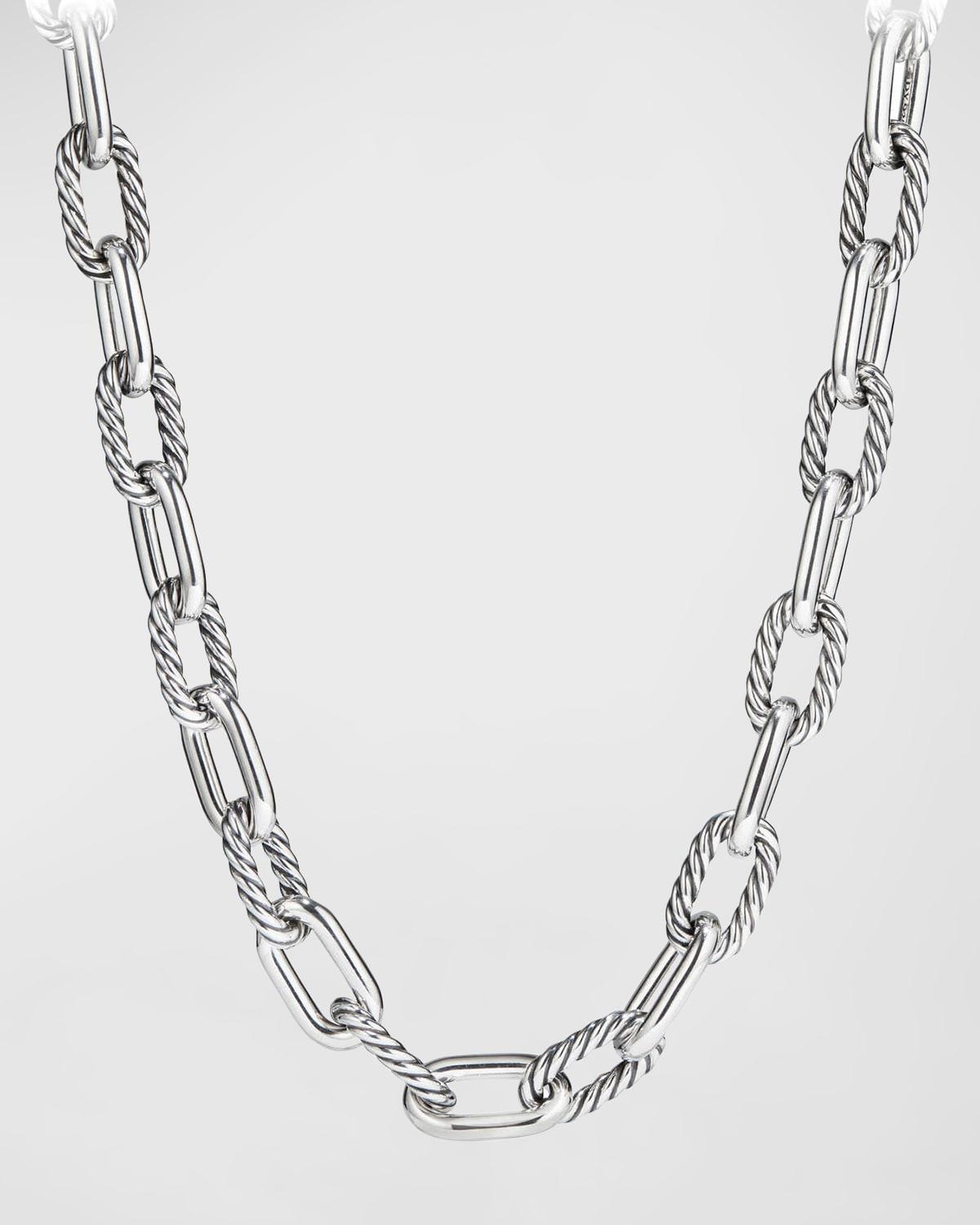 Womens Sterling Silver Chain Necklace Product Image