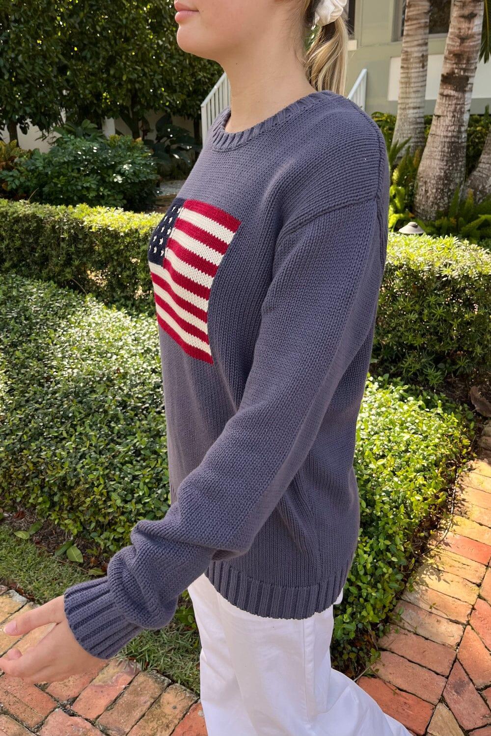 Nico American Flag Sweater Product Image