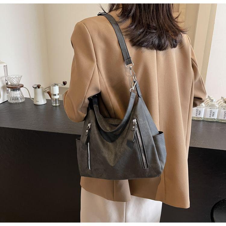 Zip Crossbody Tote Bag Product Image