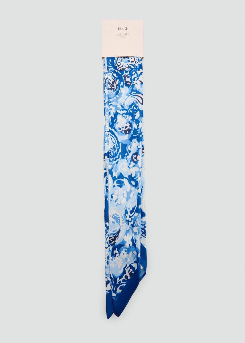 MANGO - Paisley print scarf - One size - Women Product Image