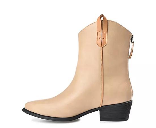 Journee Collection Womens Novva Western Ankle Boot Product Image