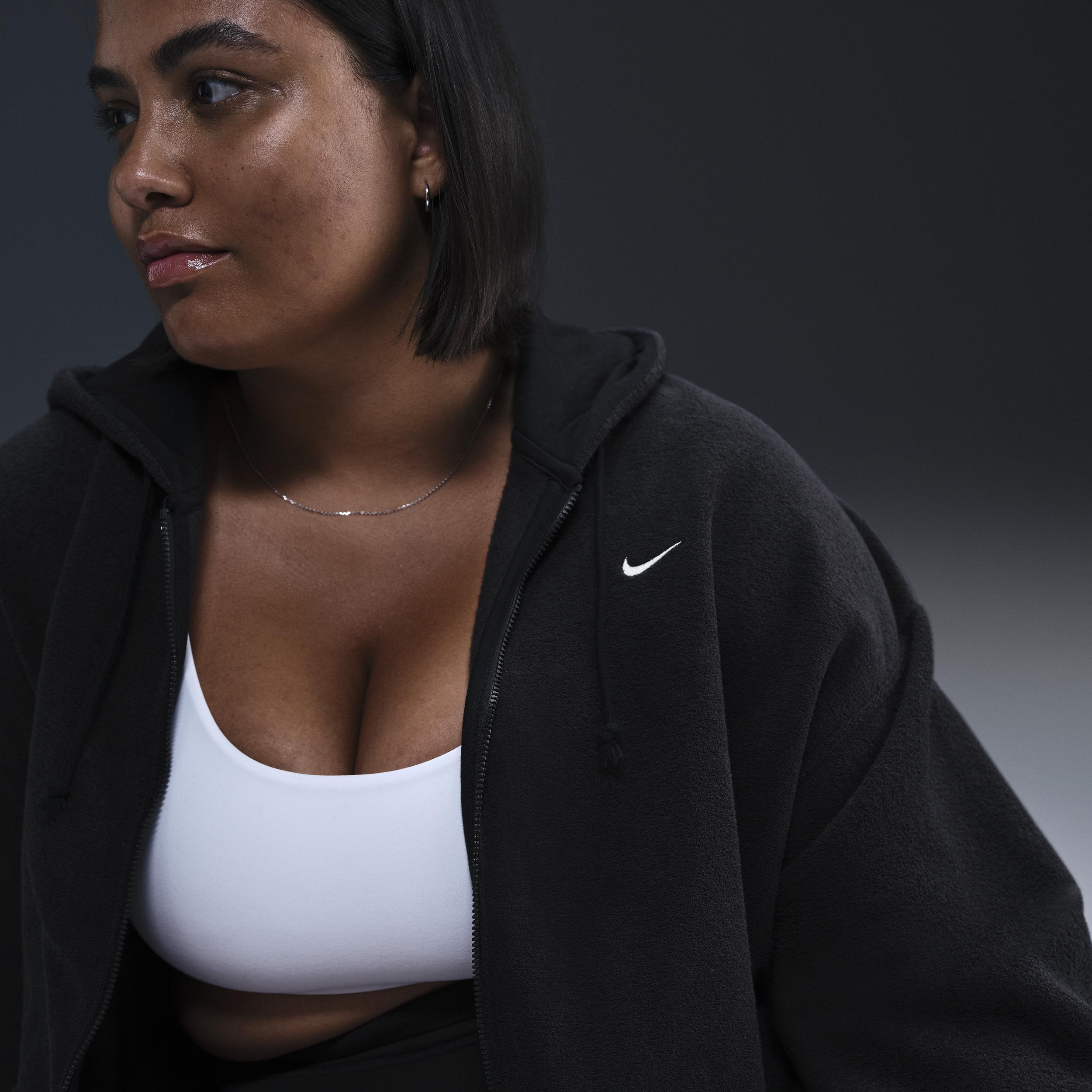 Women's Nike Sportswear Phoenix Plush Oversized Cozy Fleece Full-Zip Hoodie (Plus Size) Product Image