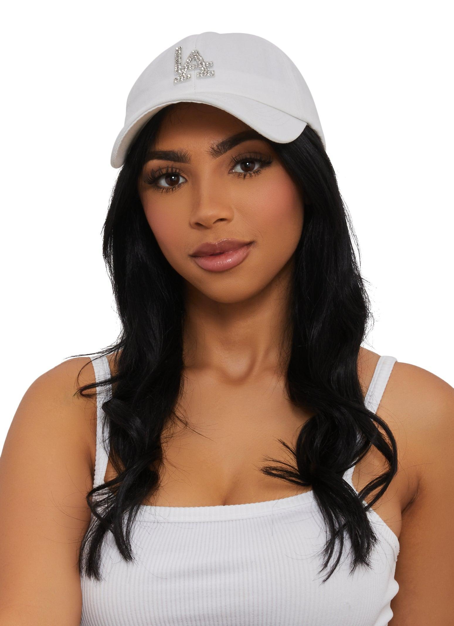 LA Rhinestone Baseball Cap Female product image