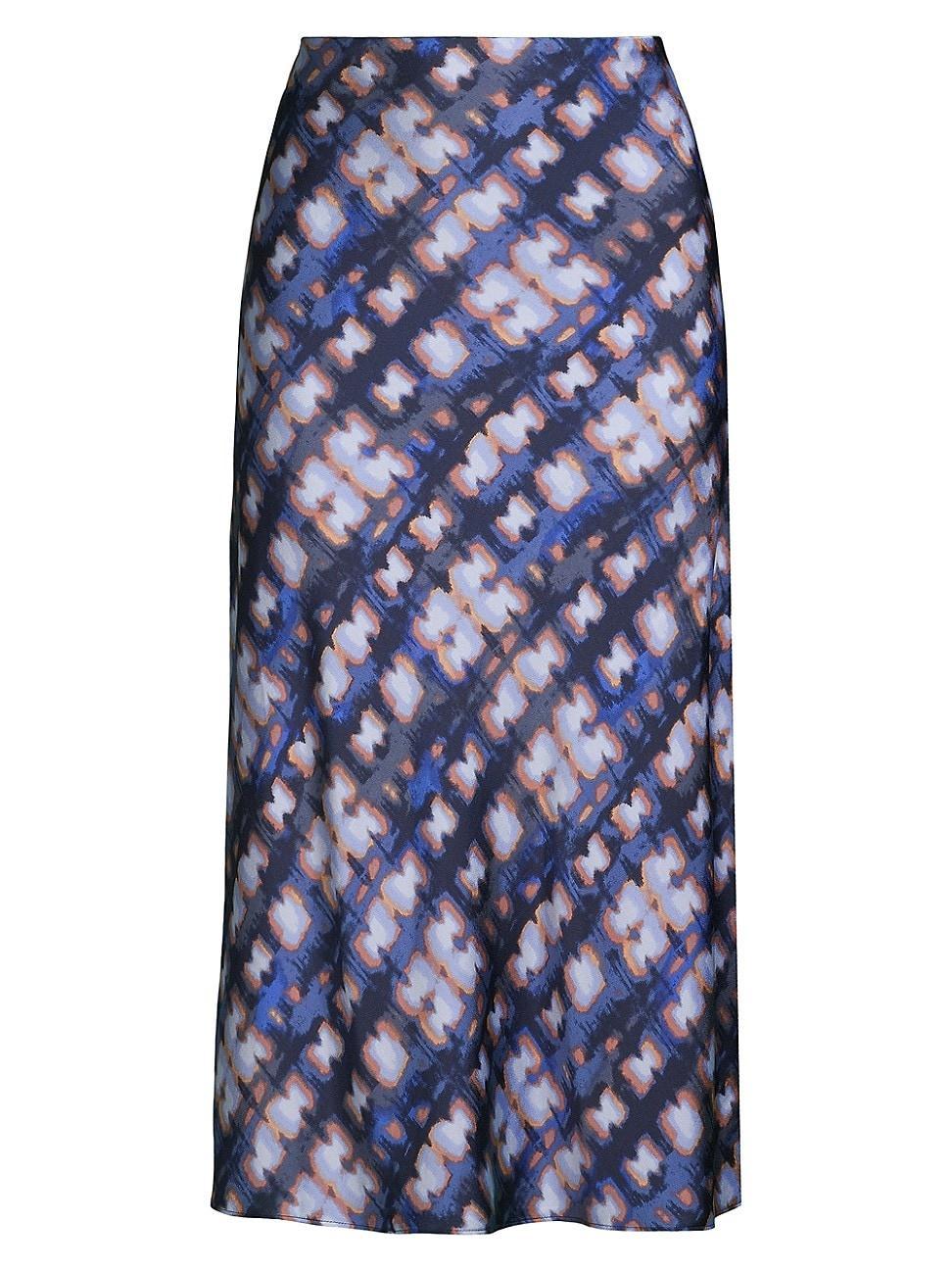 Womens Shibori Glow Slip Skirt Product Image