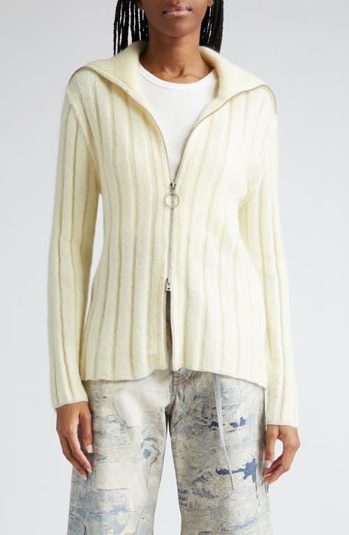 Womens Kanela Rib-Knit Zip Sweater Product Image