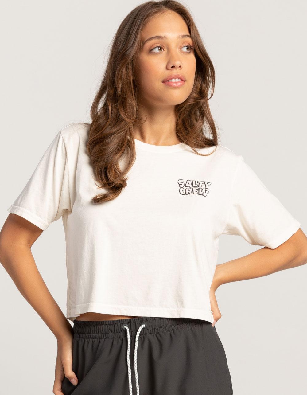 SALTY CREW Floats Your Boat Womens Crop Tee Product Image