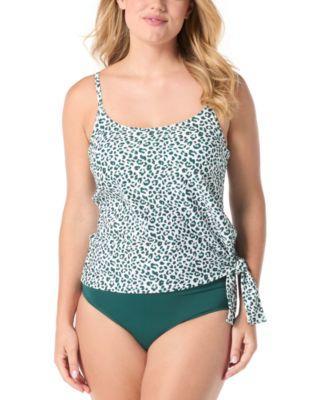 Coco Reef Womens Stella Bra Sized Tie Hem Tankini Top Bottoms Cover Up Collection Product Image