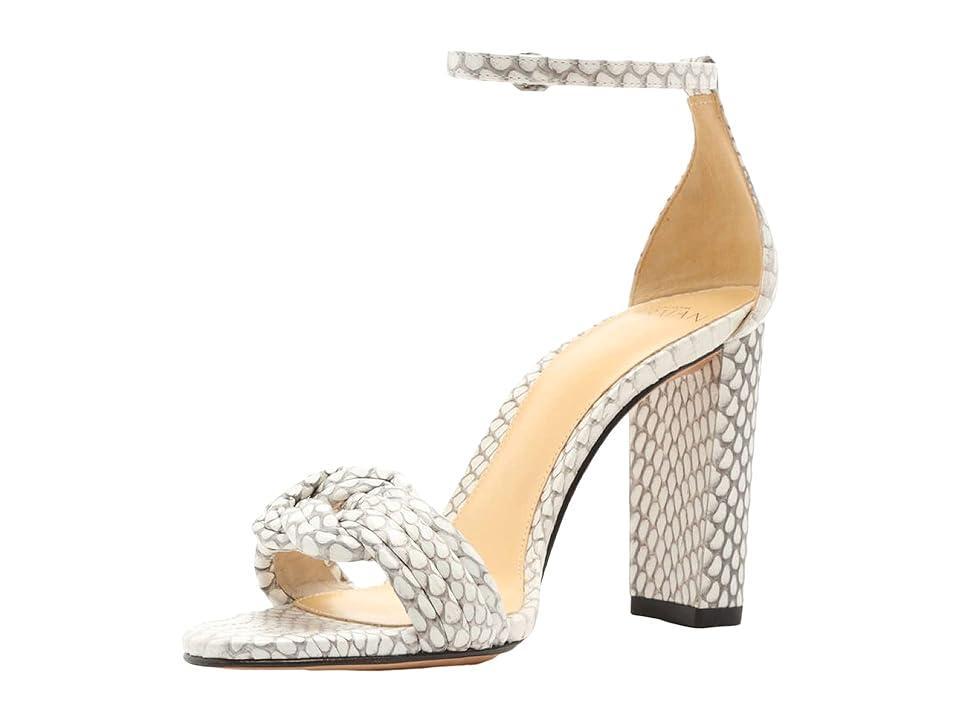 Womens Vicky Knotted Python Sandals Product Image