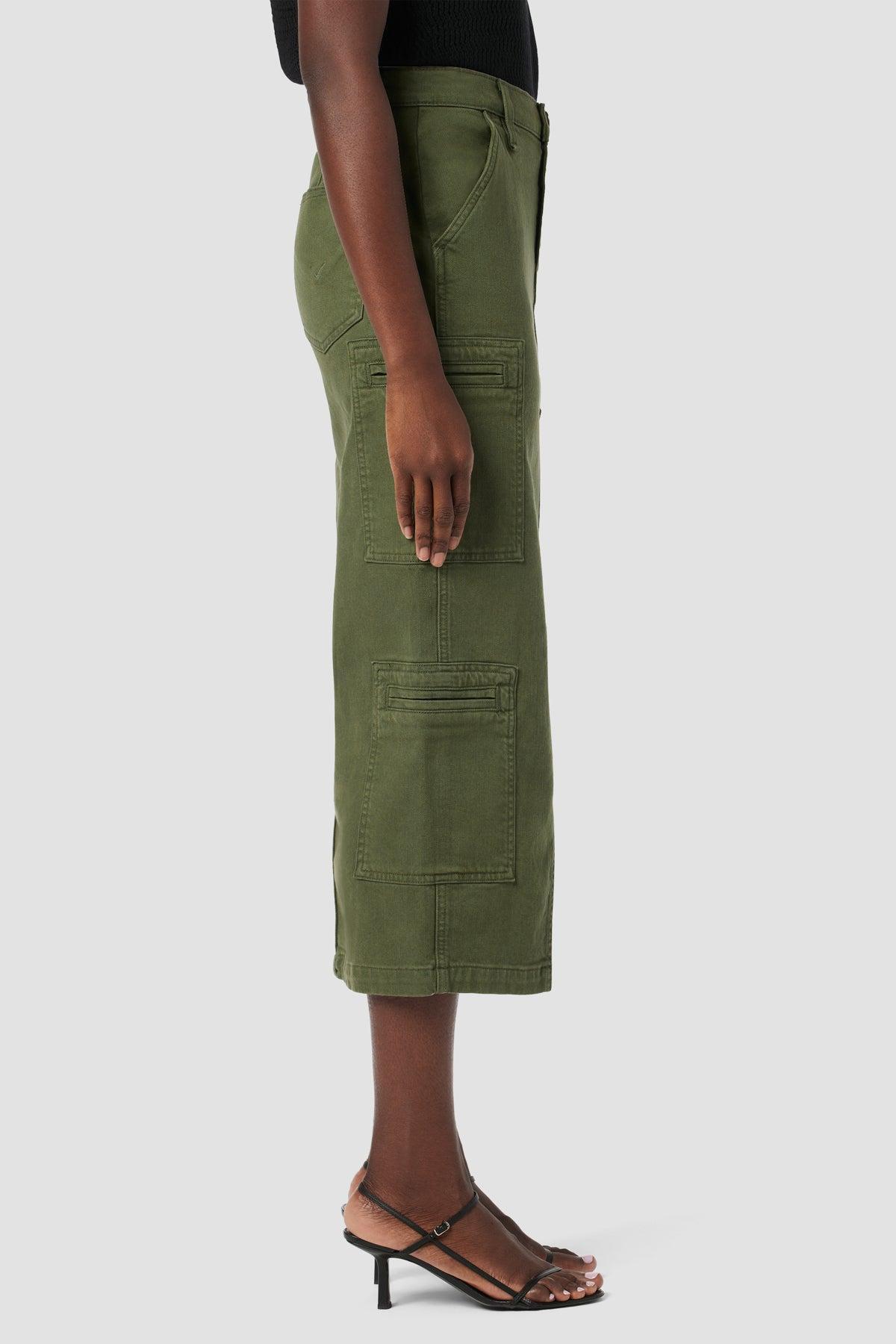 Reconstructed Skirt w/ Cargo Welt Pockets Female Product Image