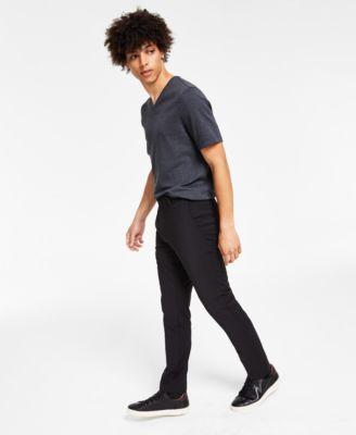 Calvin Klein Mens Skinny-Fit Infinite Stretch Suit Pants Product Image