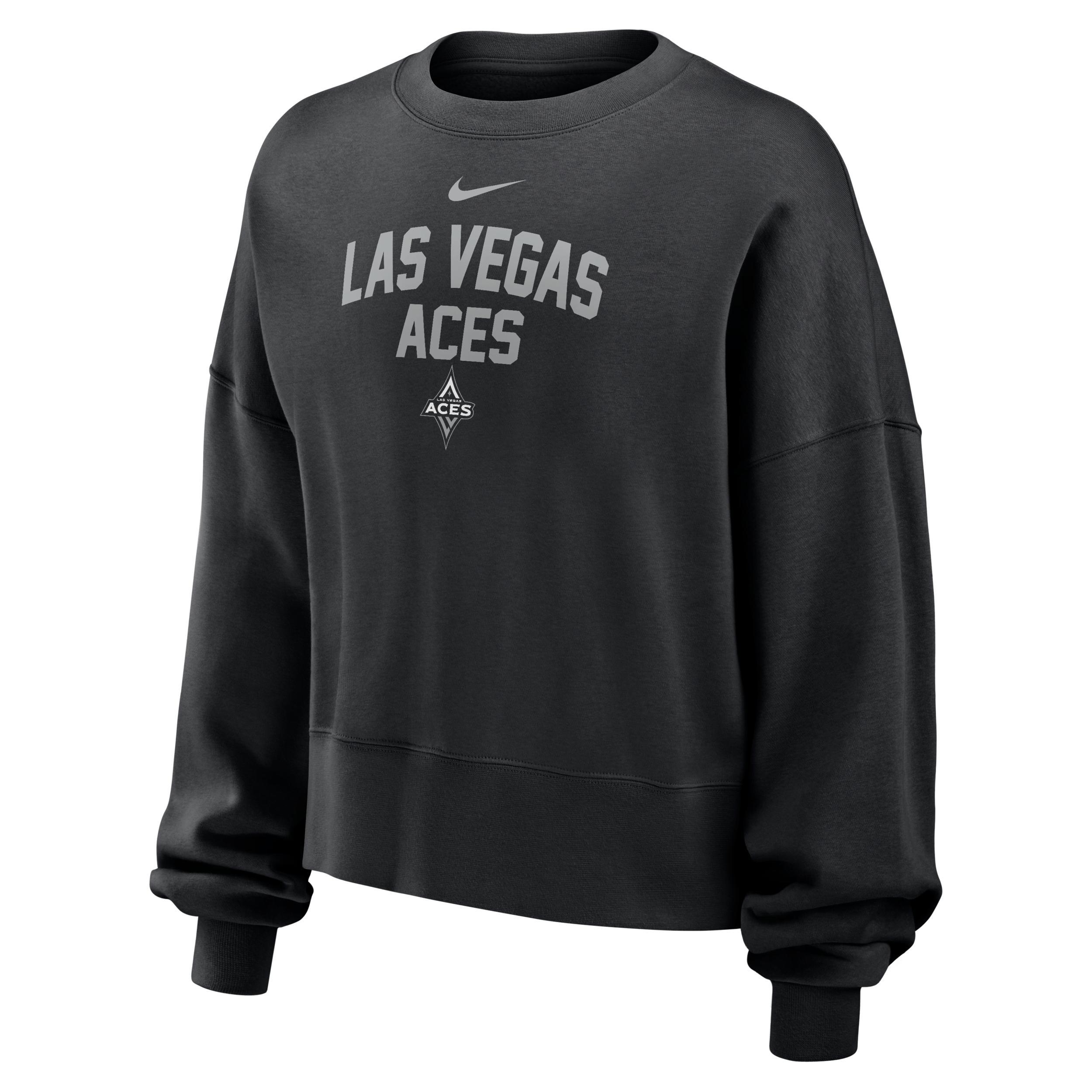 Las Vegas Aces Phoenix Fleece Nike Womens WNBA Crew-Neck Sweatshirt Product Image