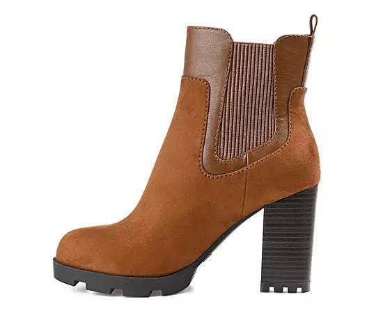 Journee Collection Womens Islana Casual Short Bootie Product Image