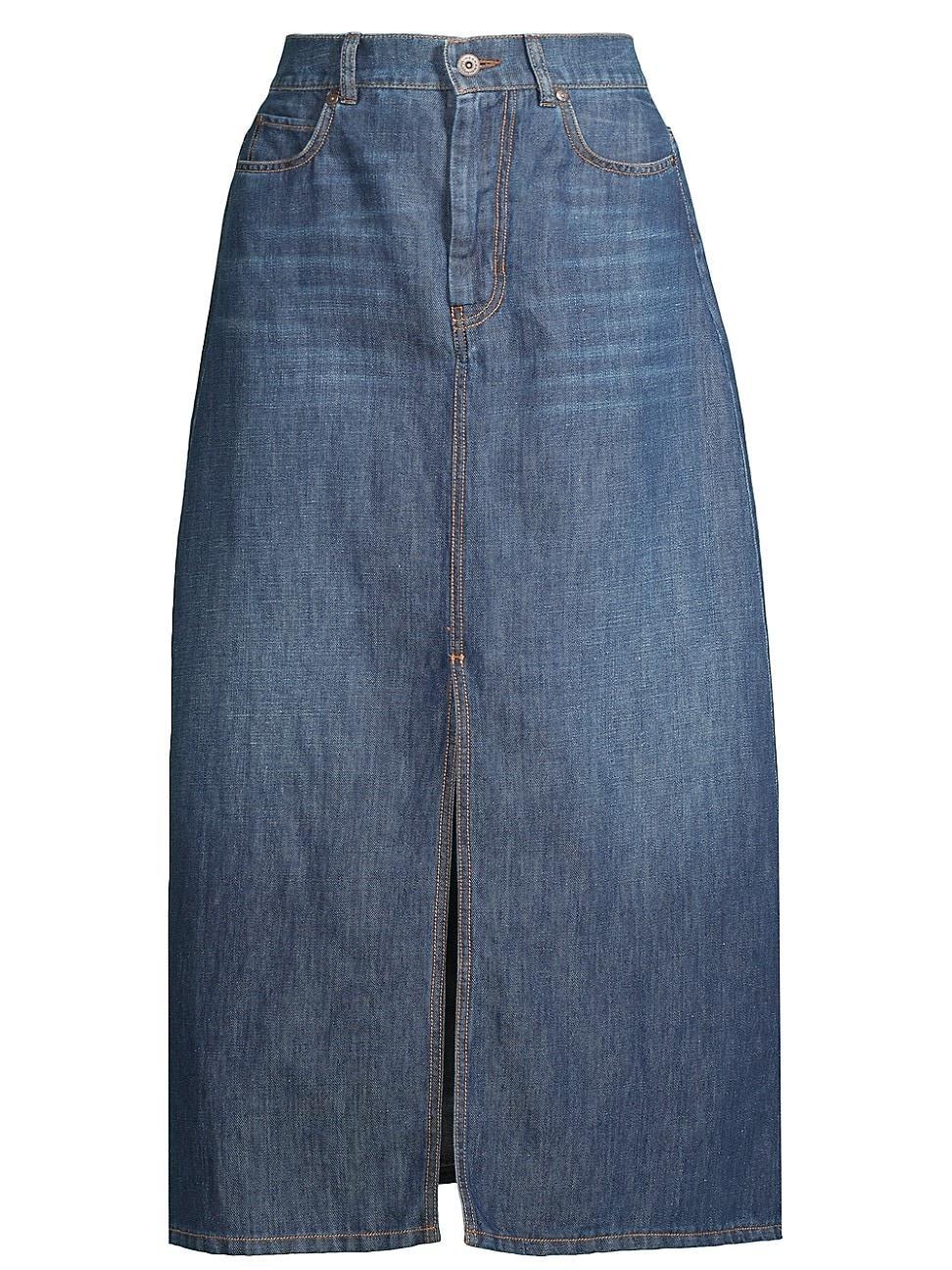 Womens Gelada Five-Pocket Midi-Skirt product image