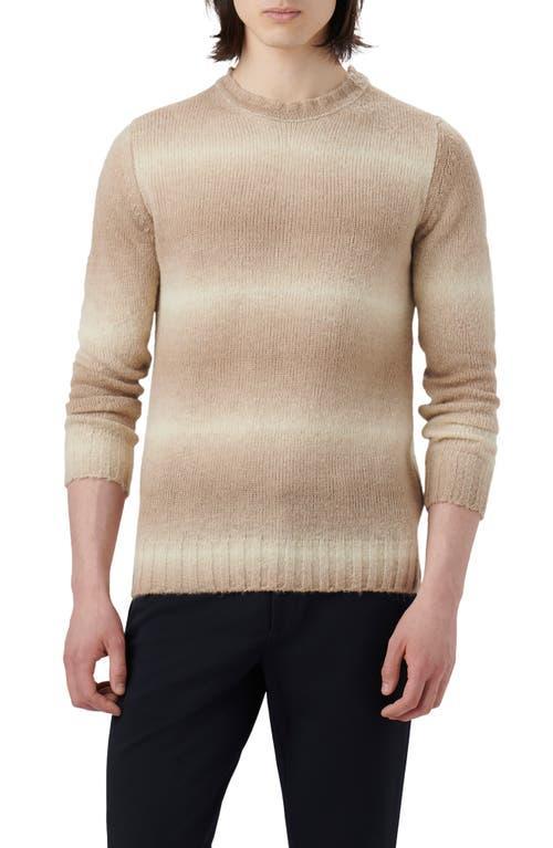 Mens Striped Crewneck Sweater Product Image