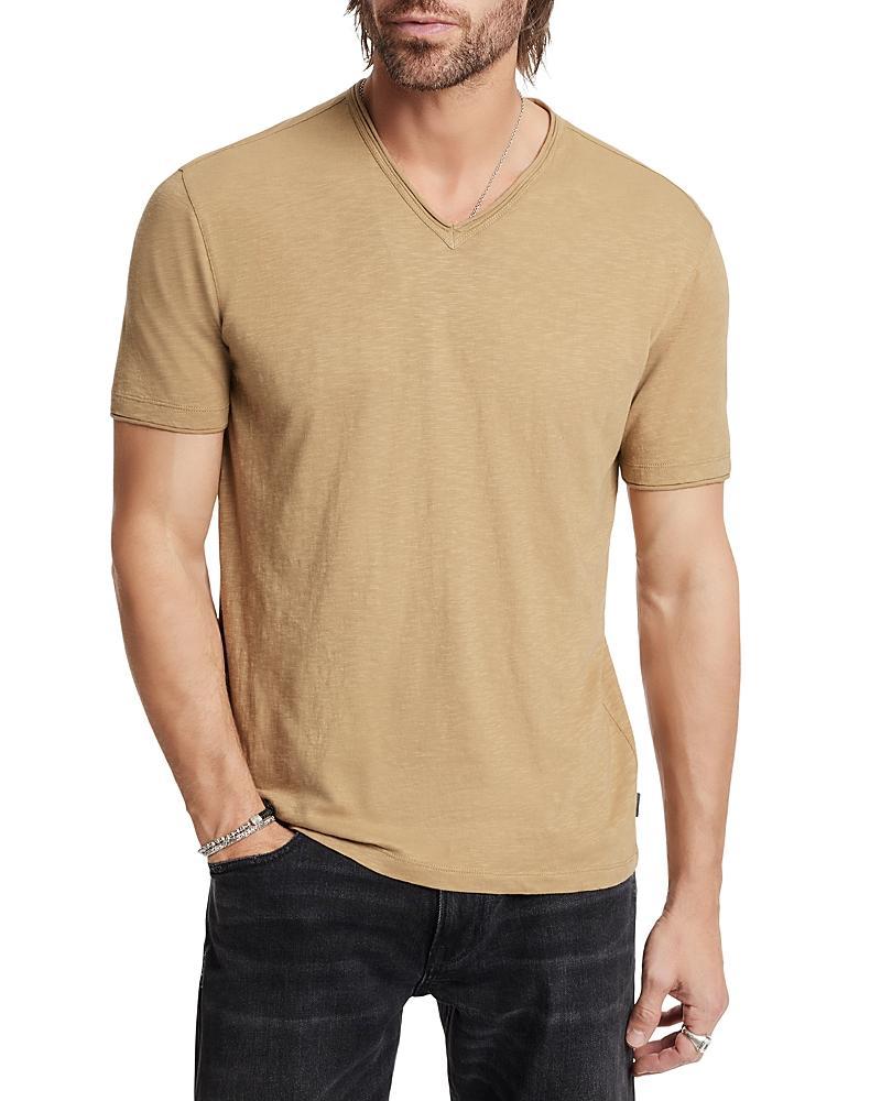 John Varvatos Miles Short Sleeve V Neck Tee Product Image