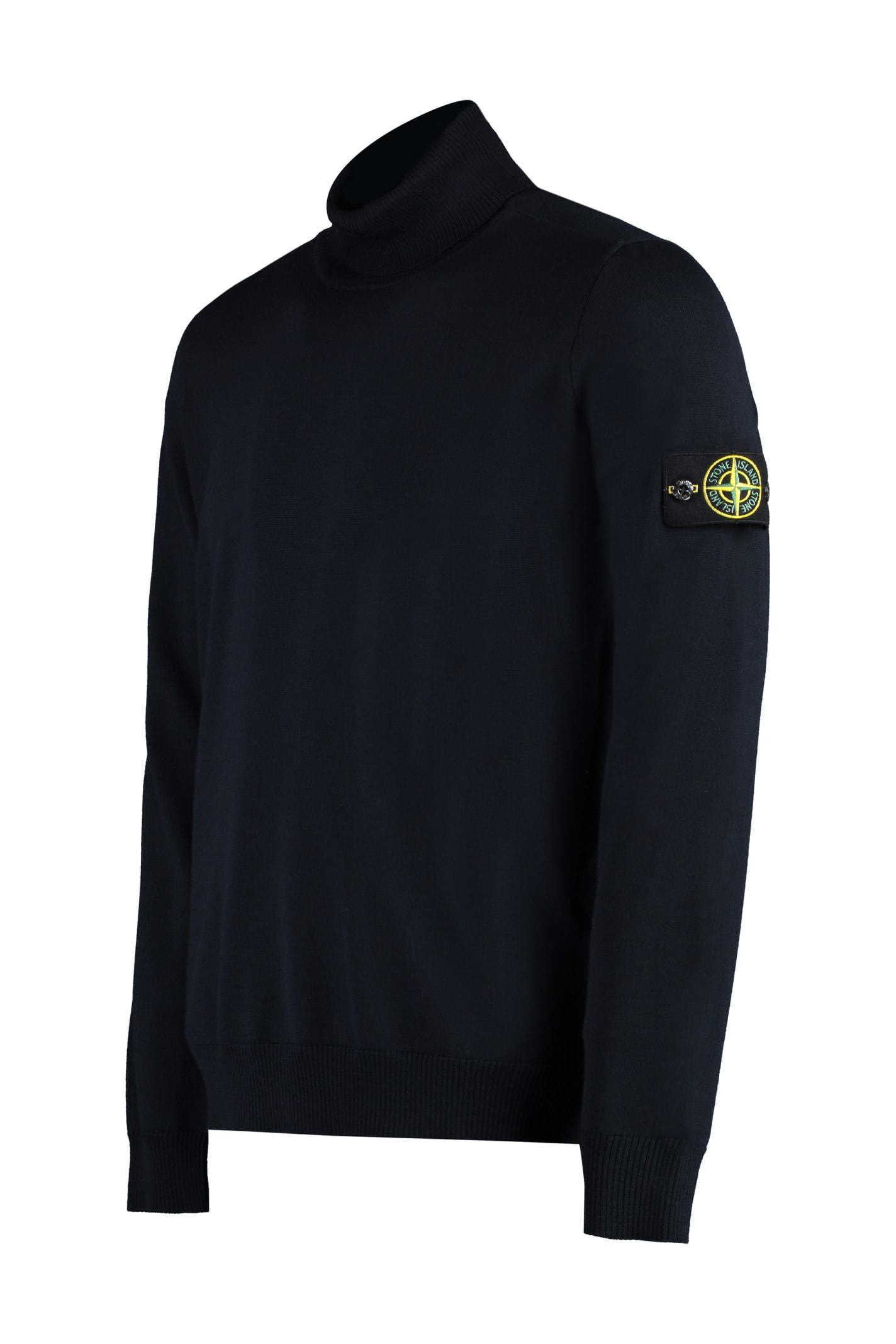 STONE ISLAND Sweaters Black Product Image