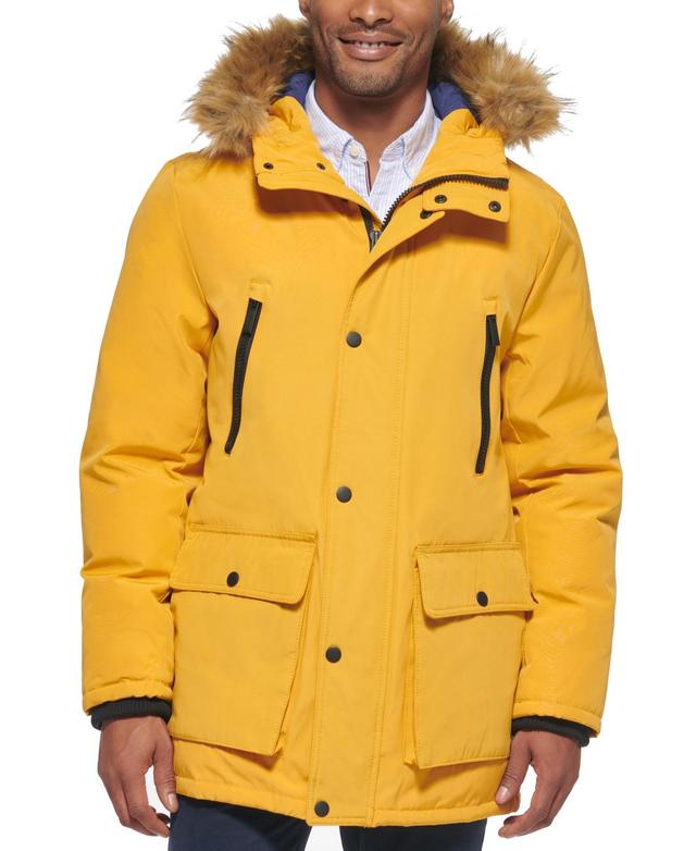 Club Room Mens Parka with a Faux Fur-Hood Jacket, Created for Macys Product Image