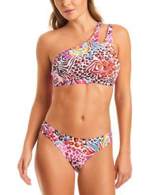 One-Shoulder Bikini Top & Bikini Bottom Product Image