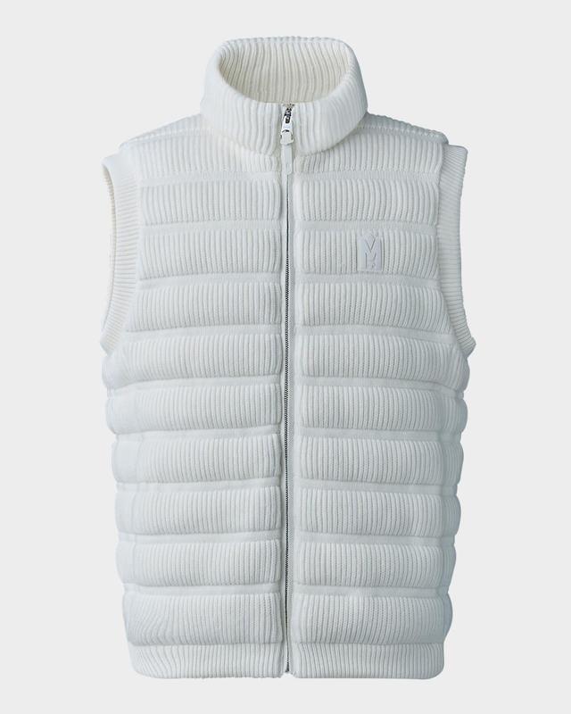 Mens Alan Down Knit Vest Product Image