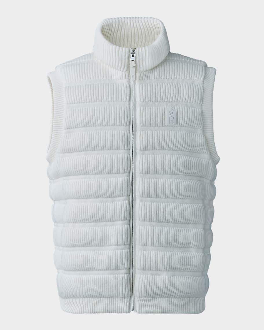 Mens Alan Down Knit Vest Product Image