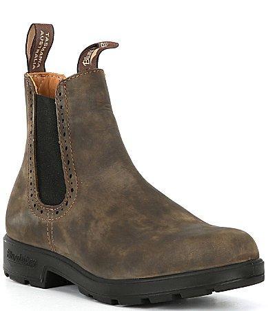 Blundstone Womens Original Water-Resistant Distressed Leather High Top Booties Product Image