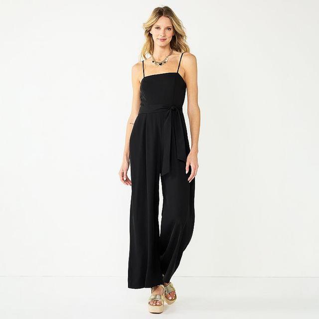 Womens Nine West Wide-Leg Jumpsuit Product Image