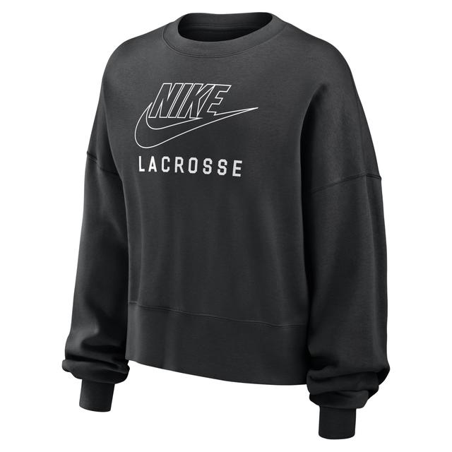 Nike Women's Phoenix Fleece Lacrosse Crew-Neck Sweatshirt Product Image