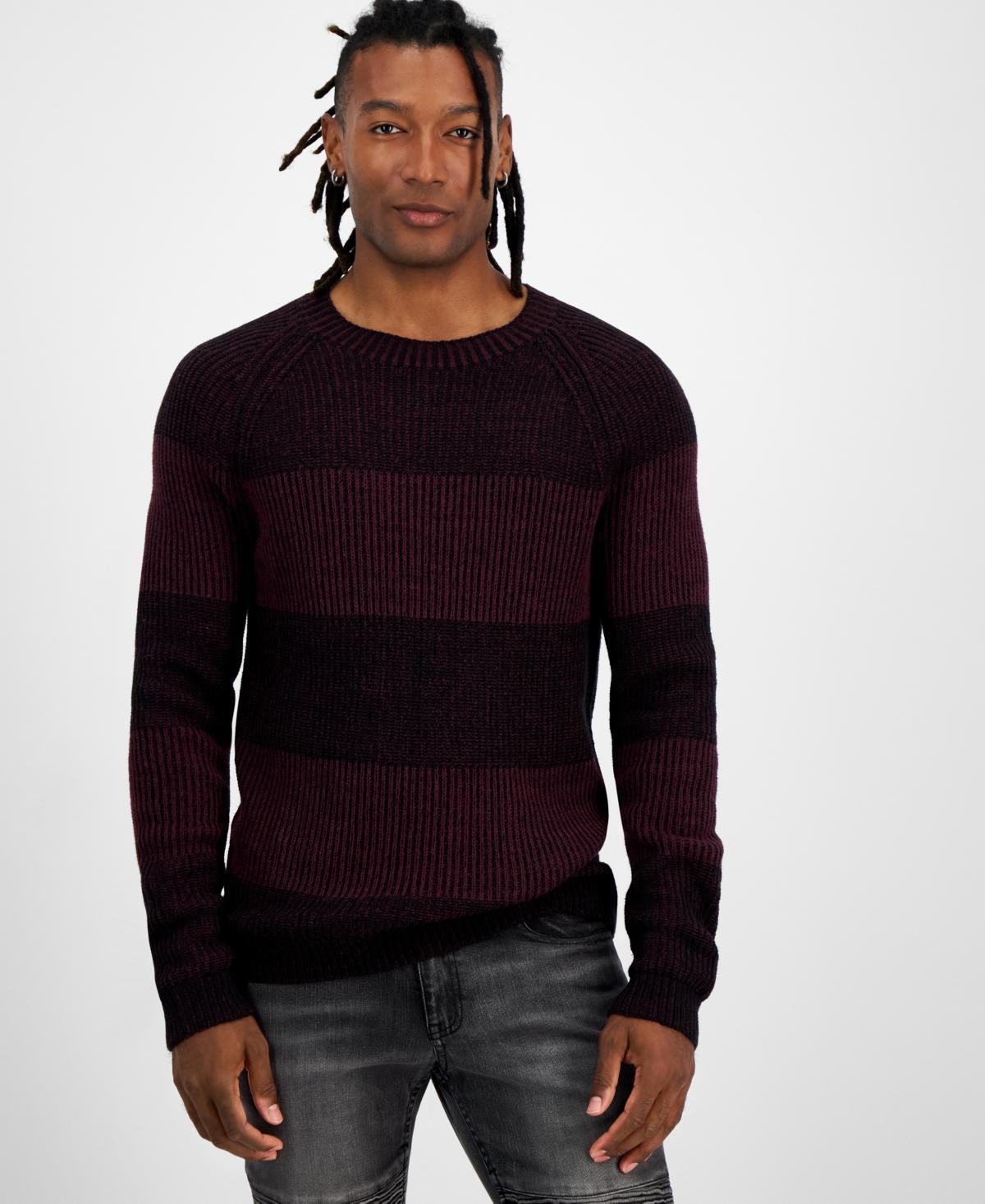 I.n.c. International Concepts Mens Plaited Crewneck Sweater, Created for Macys Product Image