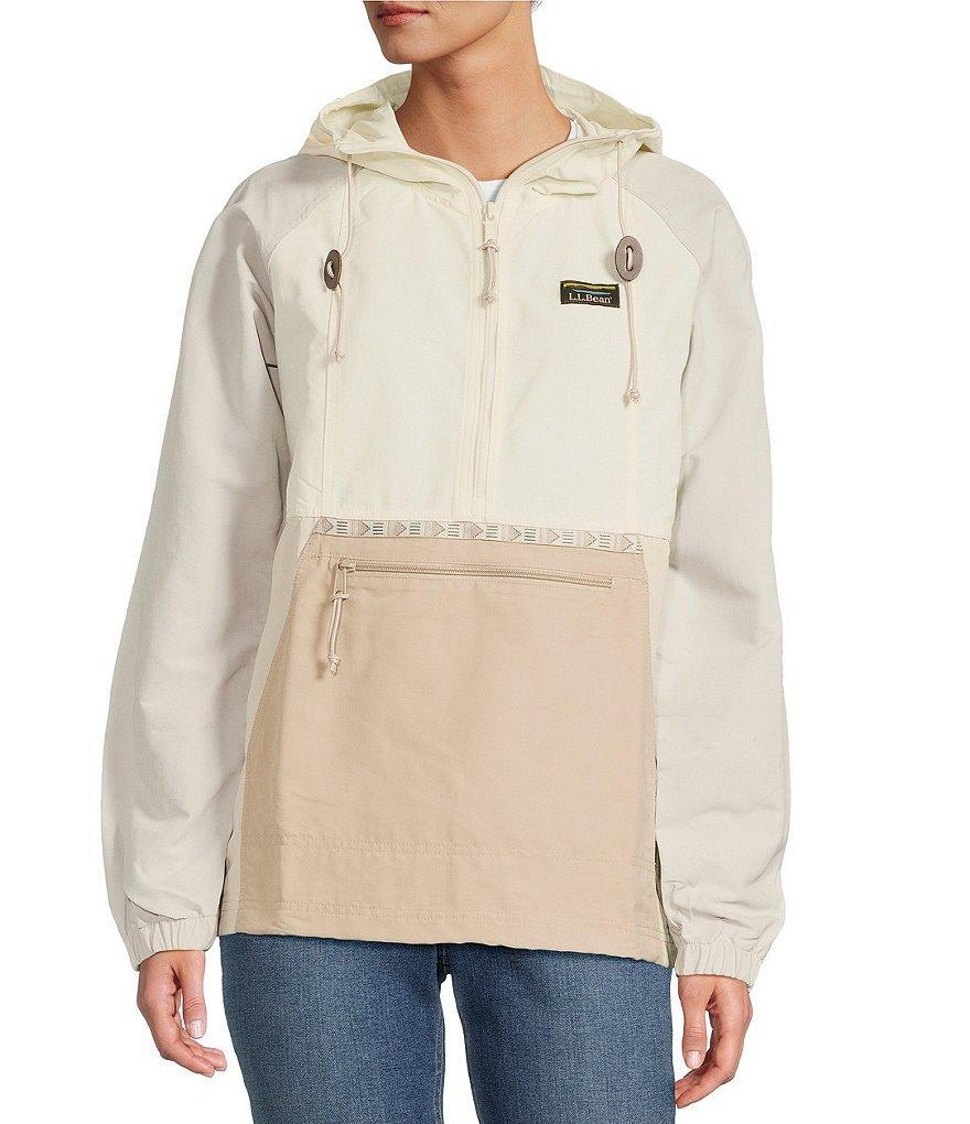 L.L.Bean Mountain Classic Color Block Anorak Jacket Product Image