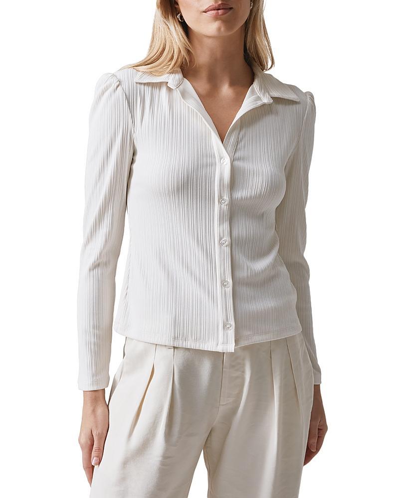 Sanctuary Candy Ribbed Knit Shirt Product Image