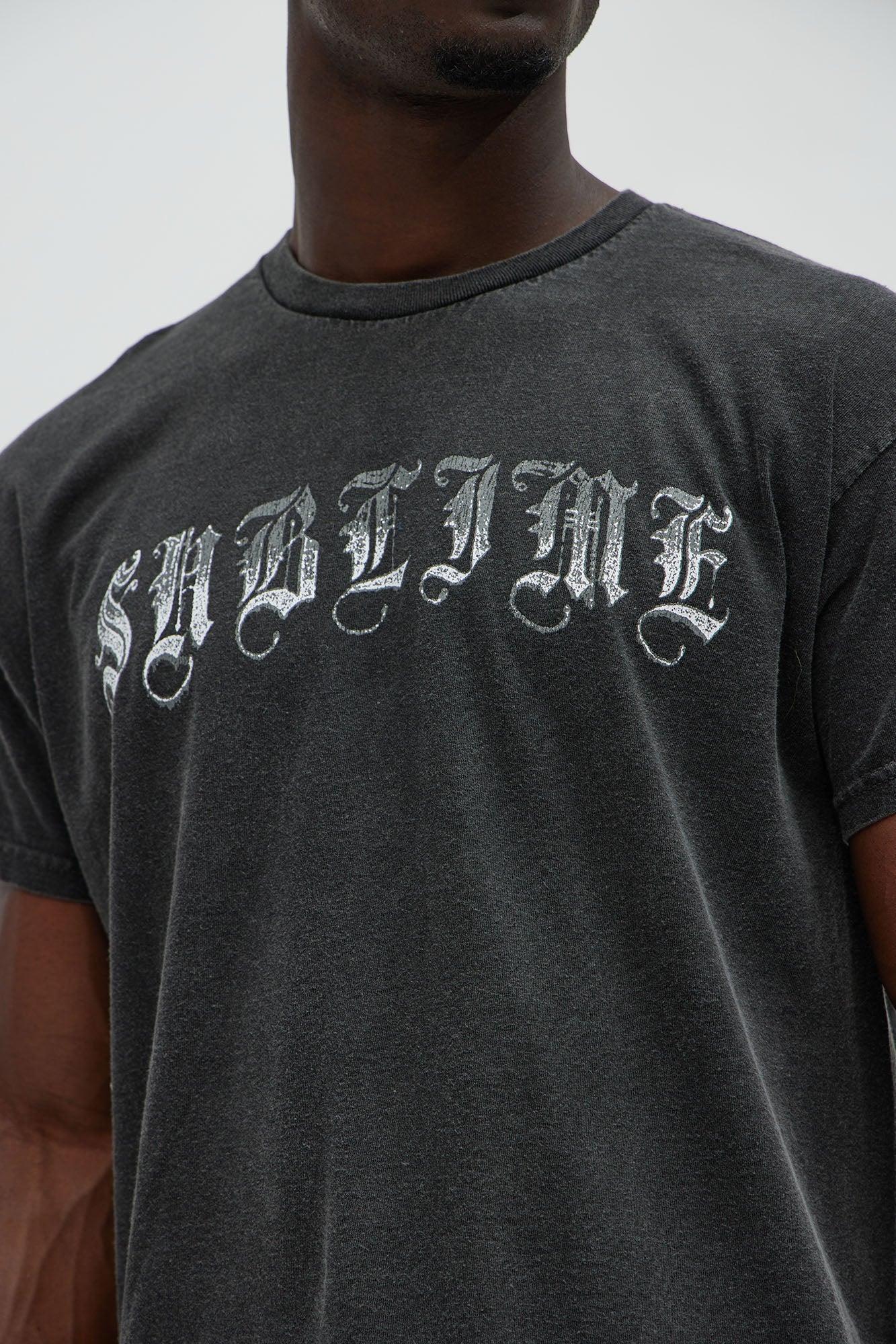 Sublime Oversized Short Sleeve Tee - Black Product Image