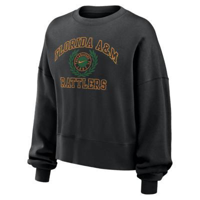 Florida A&M Women's Nike College Crew-Neck Sweatshirt Product Image