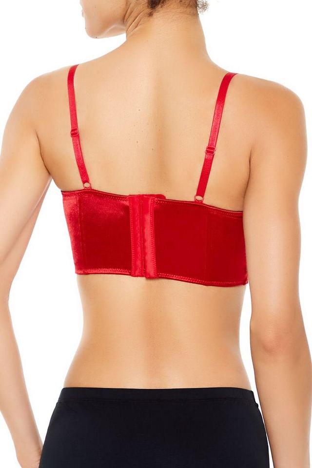 Satin Lingerie Cropped Cami | Forever 21 Product Image