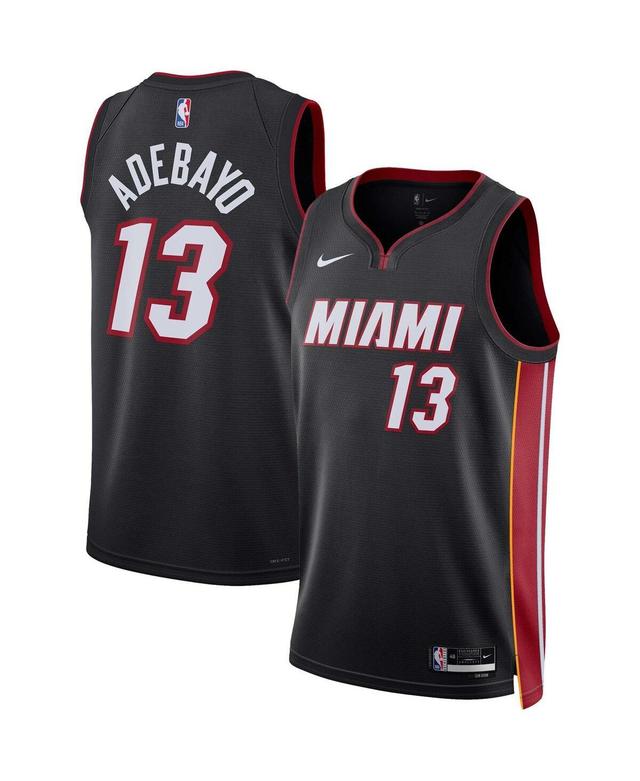 Miami Heat Icon Edition 2022/23 Nike Mens Dri-FIT NBA Swingman Jersey Product Image