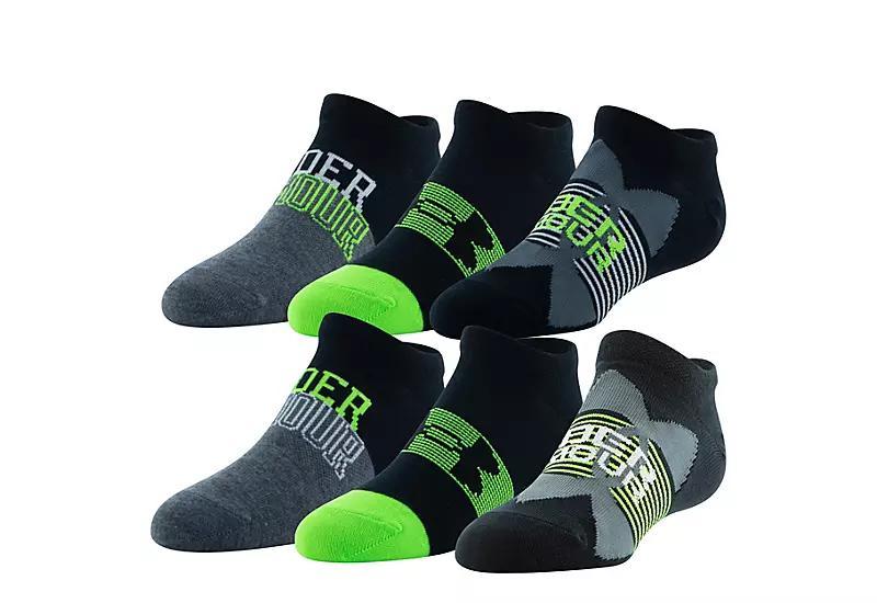 Under Armour Womens Small Essential Lite No Show Socks 6 Pairs Product Image