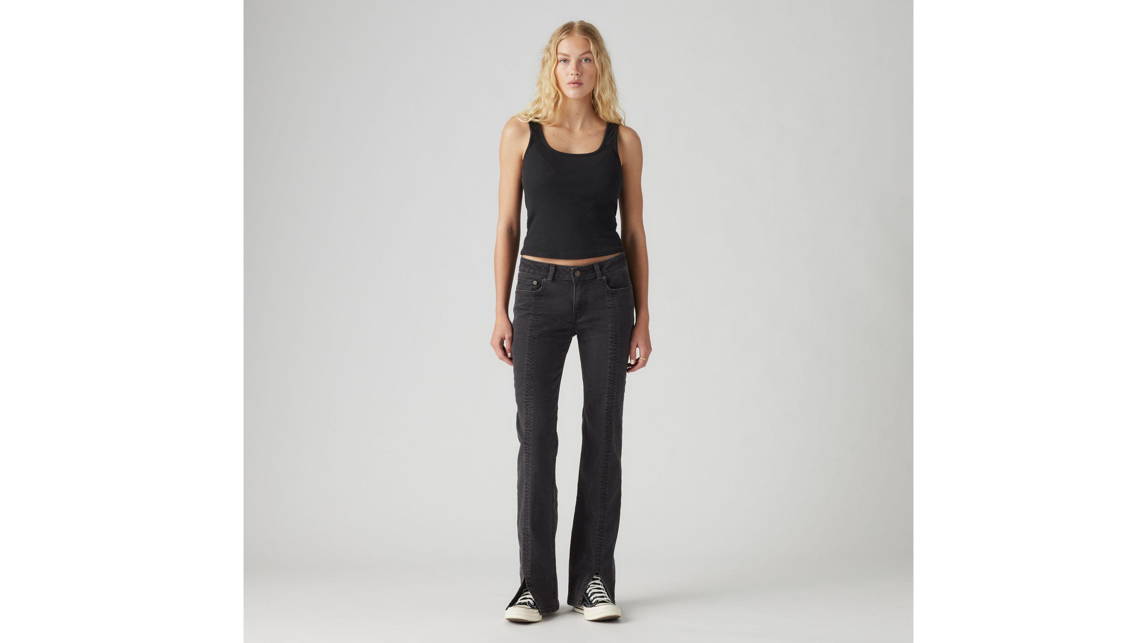 Seamed Superlow Bootcut Women's Jeans Product Image