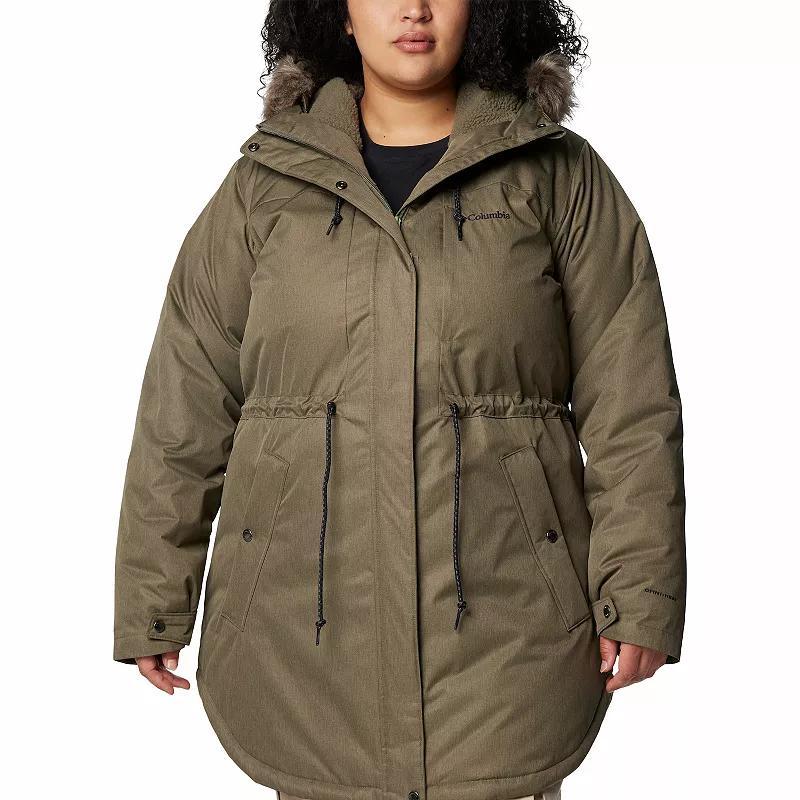 Plus Size Columbia Suttle Mountain II Mid Insulated Jacket, Womens Product Image