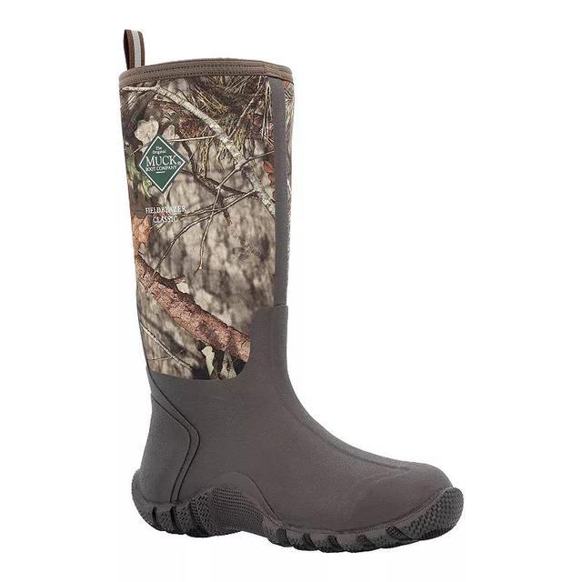 Muck Mossy Oak Break-Up Country Fieldblazer Mens Tall Waterproof Boots Green Product Image