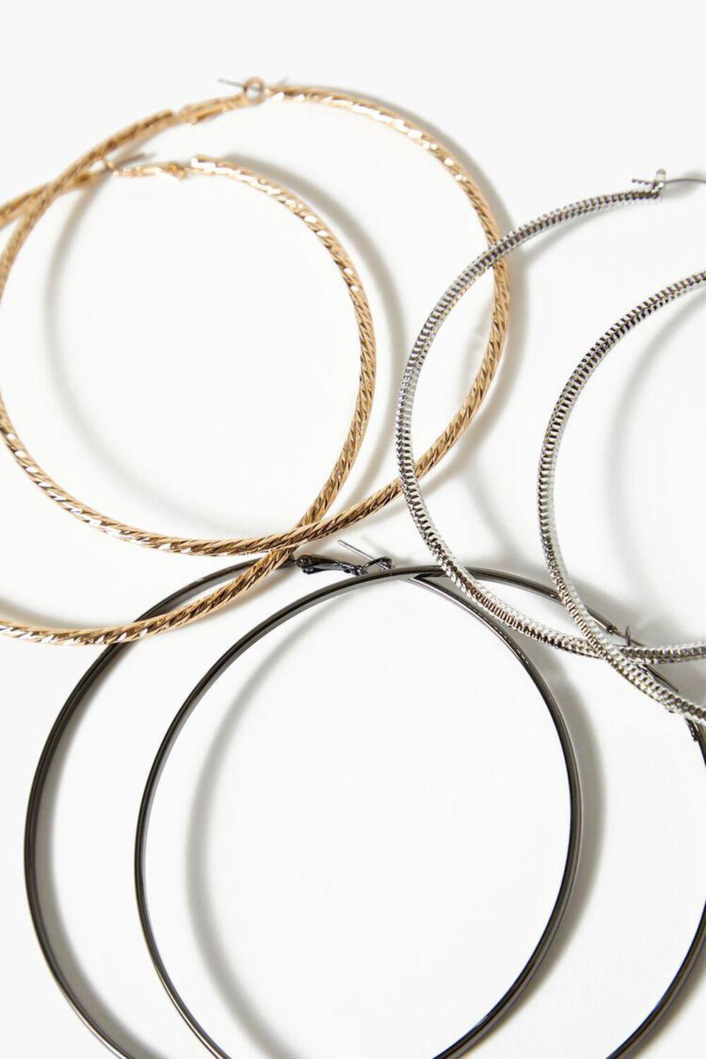 Thin Hoop Earring Set | Forever 21 Product Image