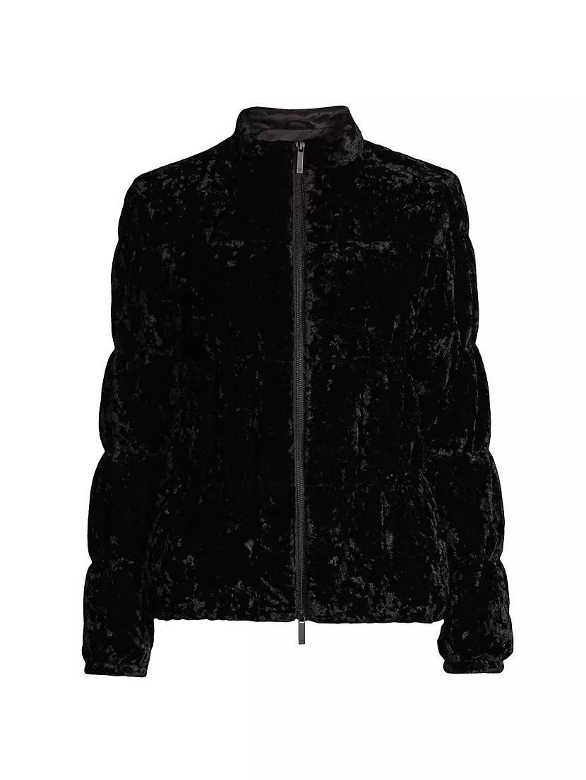 Velvet Puffer Jacket product image