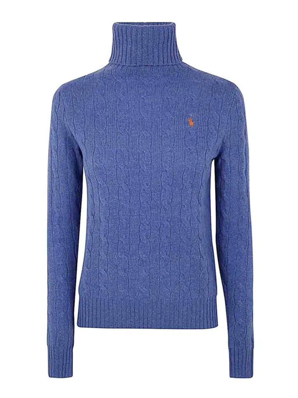 POLO RALPH LAUREN Long Sleeves Pullover In Azul Product Image