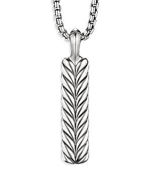 David Yurman Sterling Silver Chevron Ingot Pendant Product Image